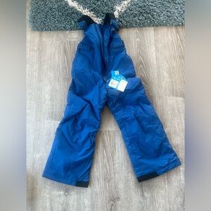Columbia brand kids extra small snow bib